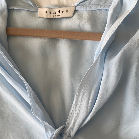 sandro  100% silk blouse - Picture 5 of 6